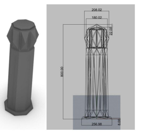 CAST ALUMINIUM BOLLARD - Image 4